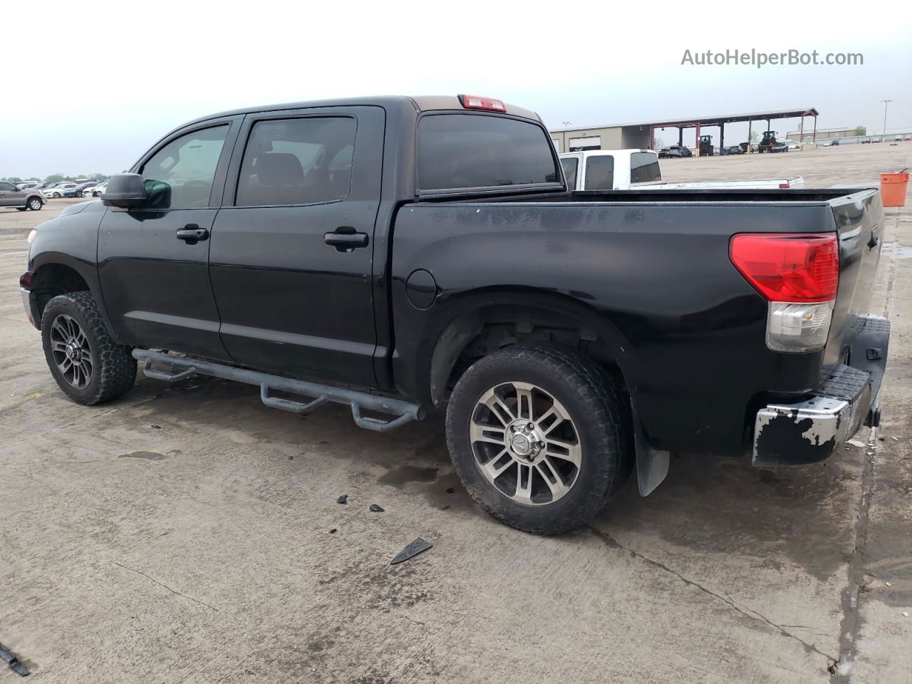 2012 Toyota Tundra Crewmax Sr5 Black vin: 5TFDM5F12CX029255