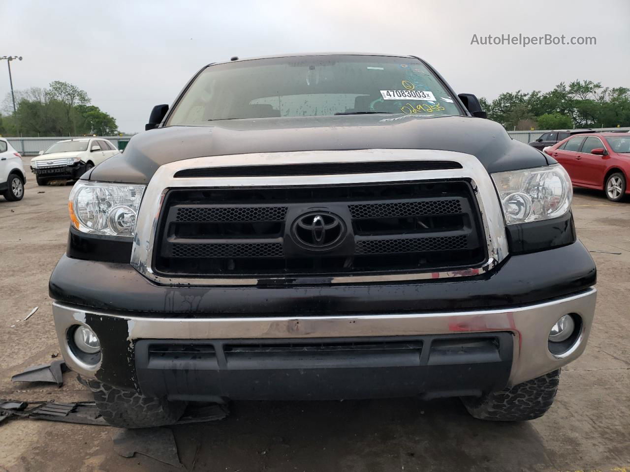 2012 Toyota Tundra Crewmax Sr5 Black vin: 5TFDM5F12CX029255