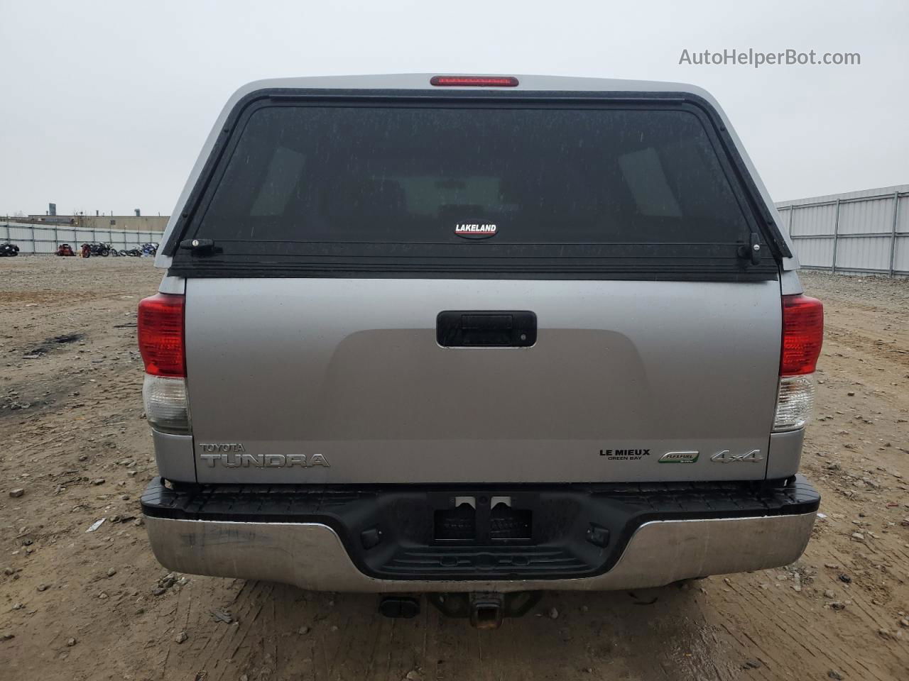 2012 Toyota Tundra Crewmax Sr5 Silver vin: 5TFDW5F13CX220774