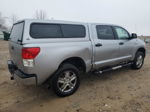 2012 Toyota Tundra Crewmax Sr5 Silver vin: 5TFDW5F13CX220774