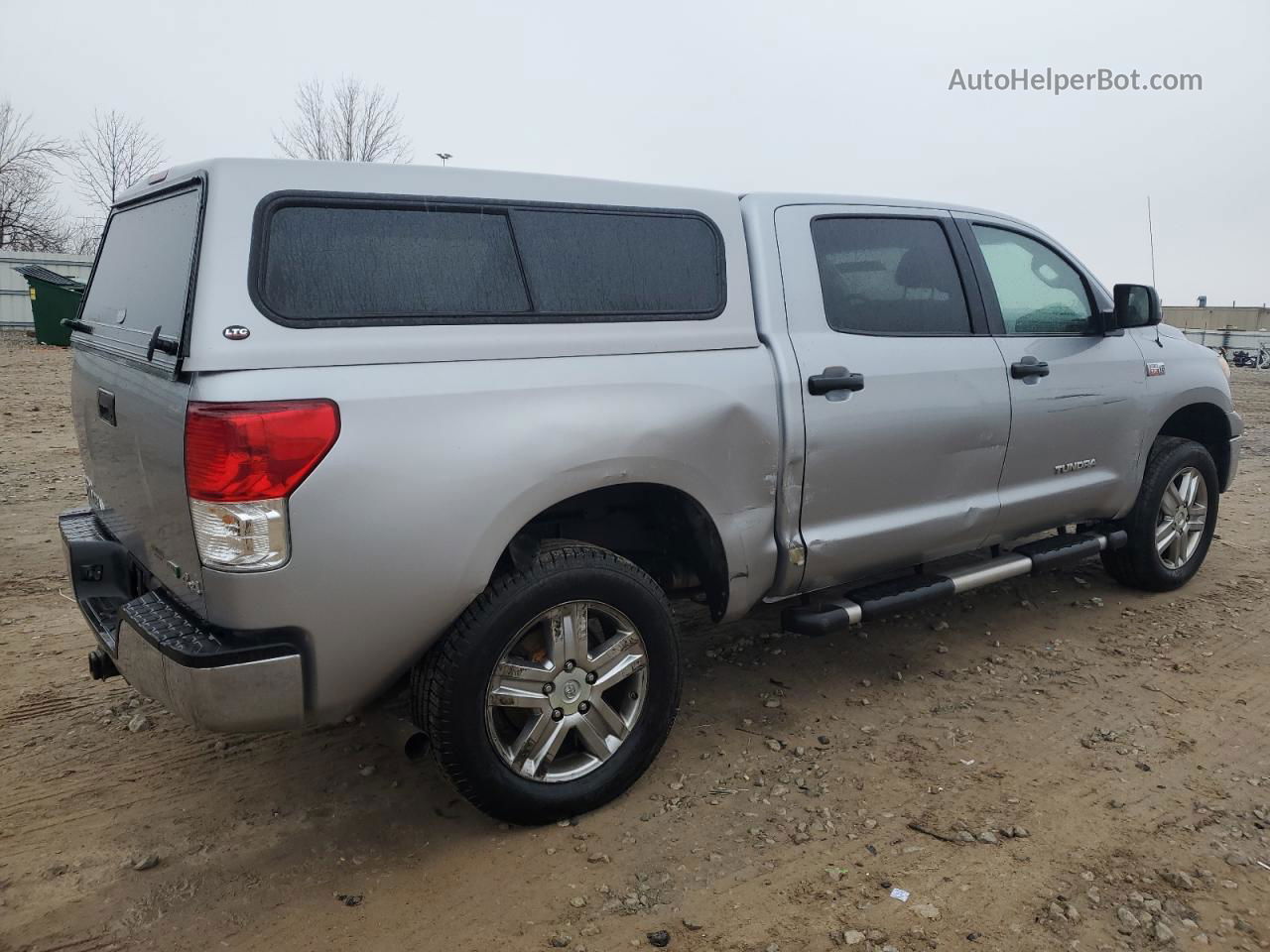 2012 Toyota Tundra Crewmax Sr5 Silver vin: 5TFDW5F13CX220774