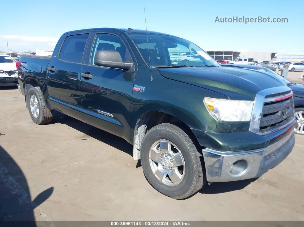 2012 Toyota Tundra Grade 5.7l V8 Green vin: 5TFDW5F14CX227863