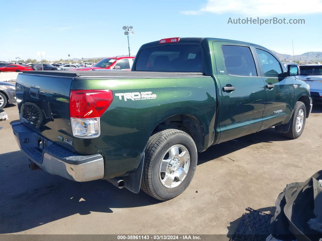 2012 Toyota Tundra Grade 5.7l V8 Green vin: 5TFDW5F14CX227863