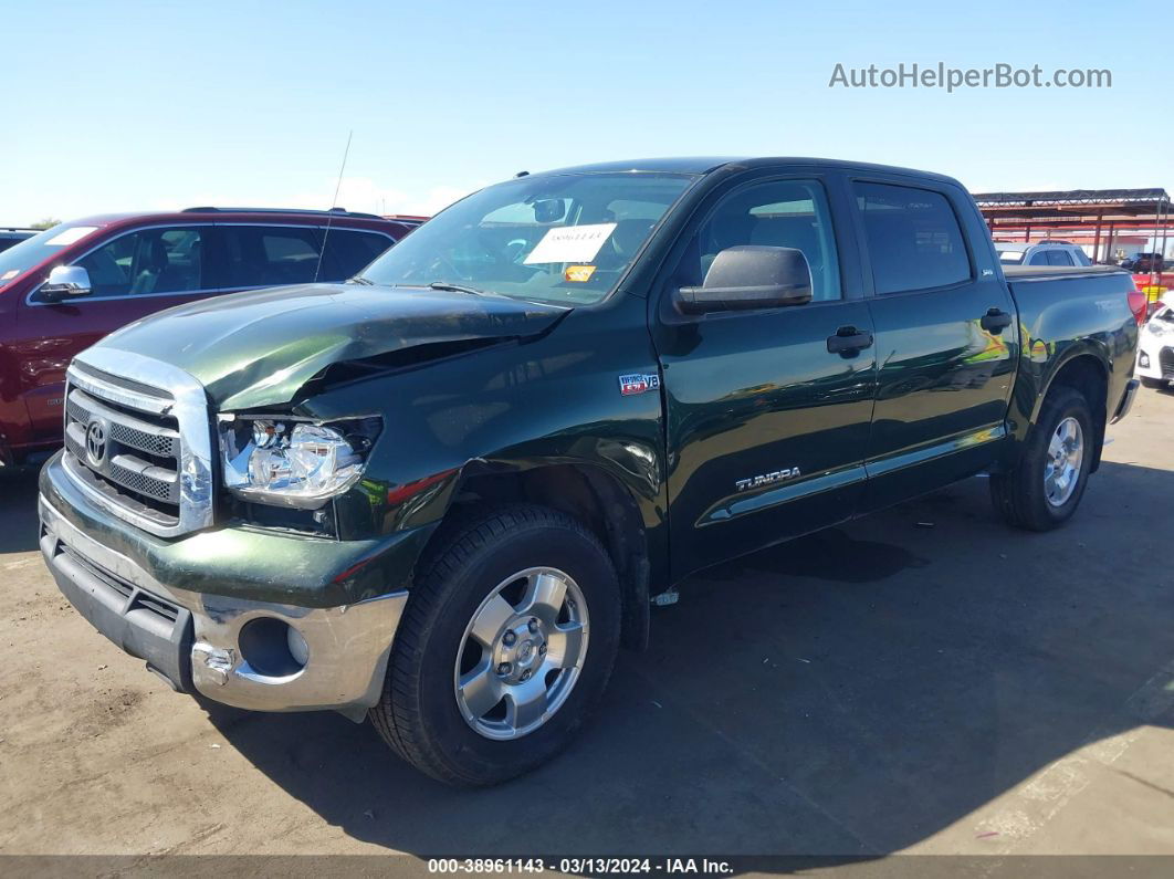 2012 Toyota Tundra Grade 5.7l V8 Green vin: 5TFDW5F14CX227863