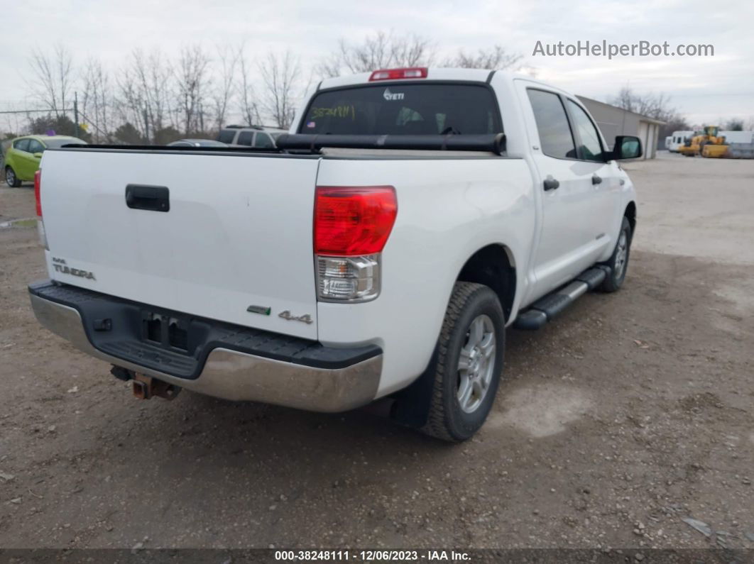 2012 Toyota Tundra Grade 5.7l V8 White vin: 5TFDW5F15CX269085