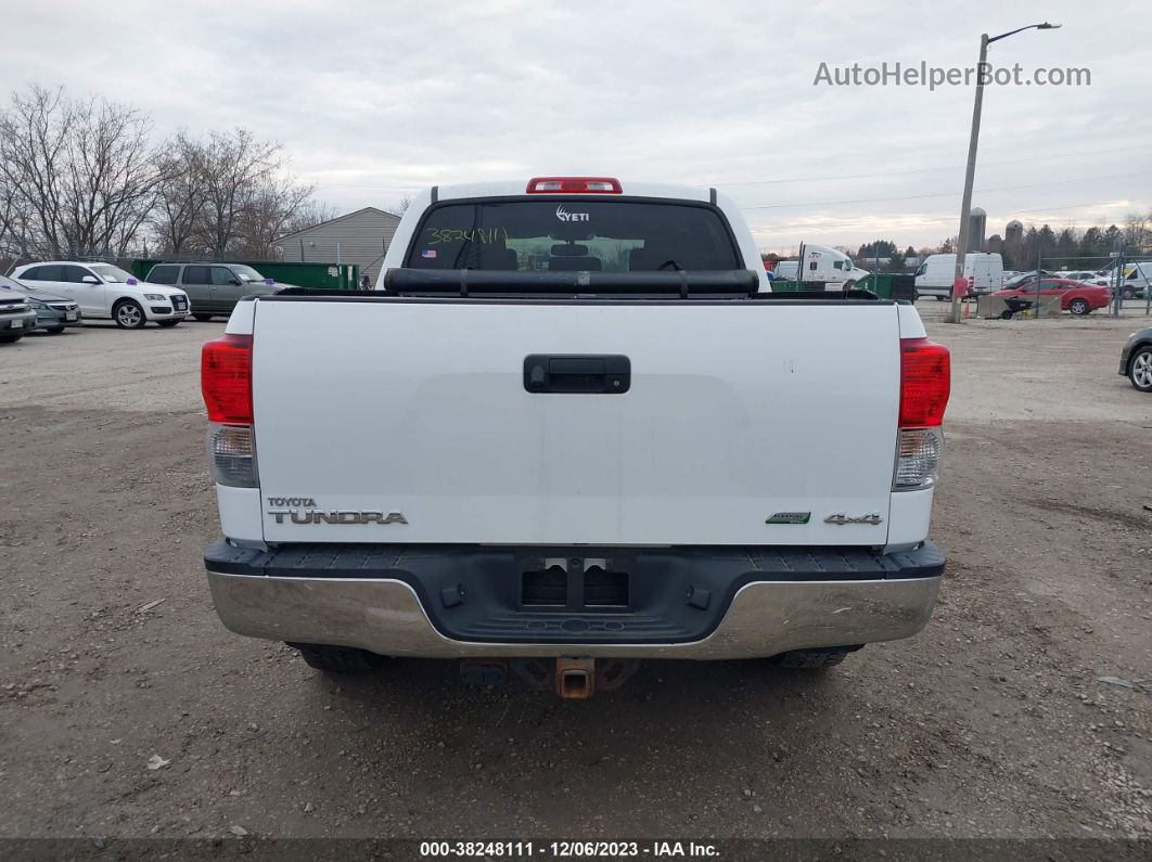 2012 Toyota Tundra Grade 5.7l V8 White vin: 5TFDW5F15CX269085