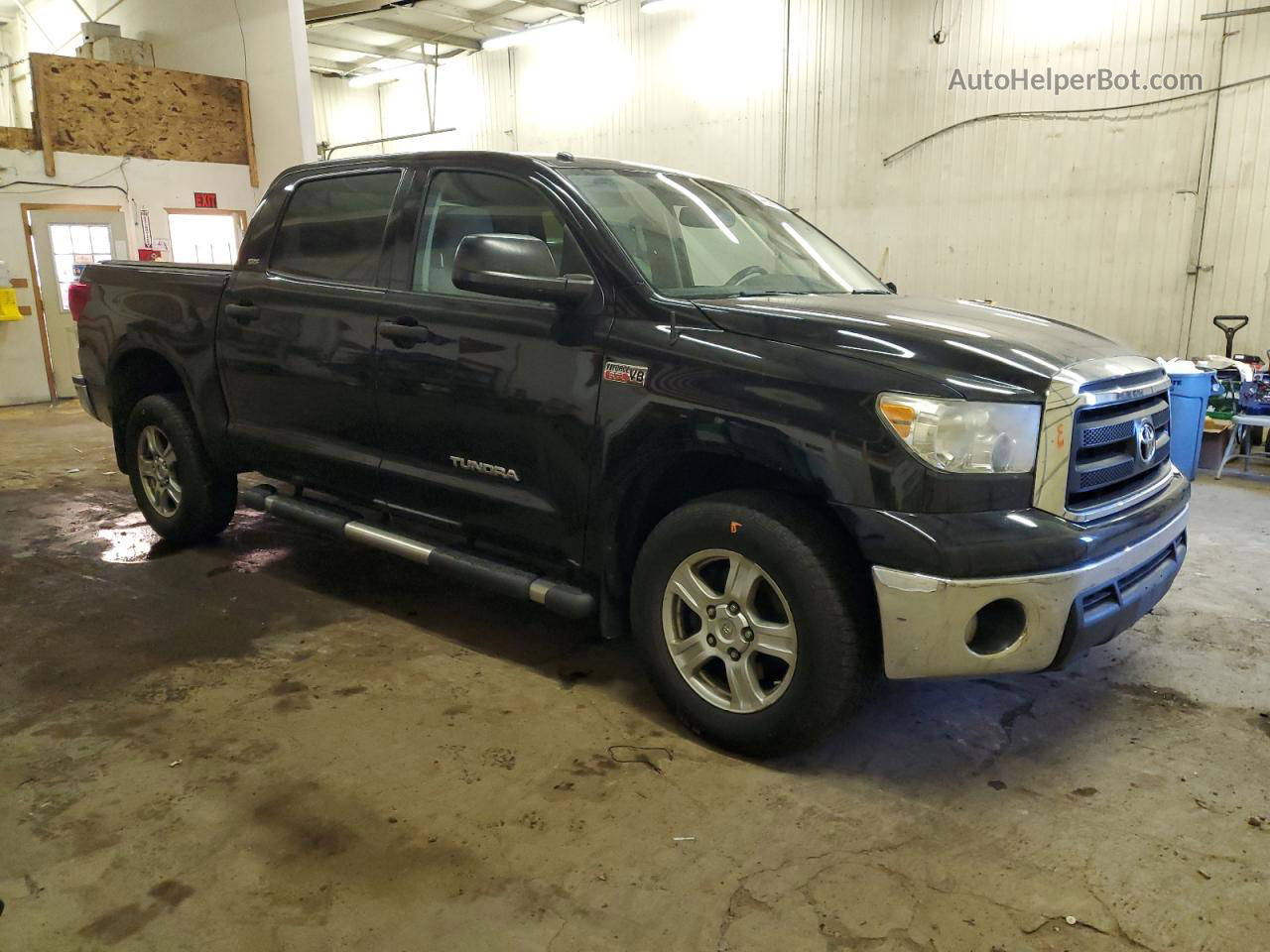 2012 Toyota Tundra Crewmax Sr5 Black vin: 5TFDW5F17CX214976