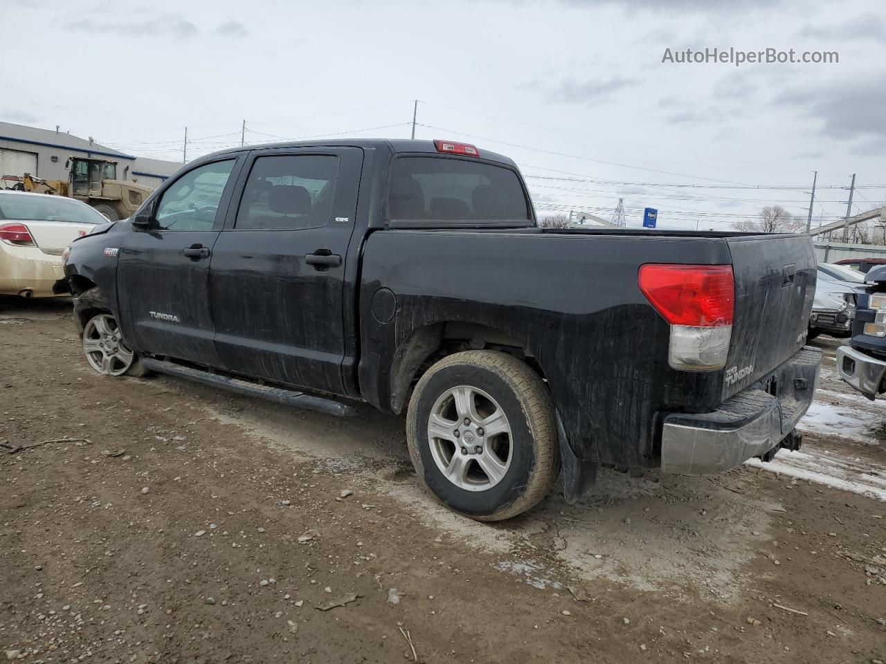 2012 Toyota Tundra Crewmax Sr5 Black vin: 5TFDW5F17CX226366