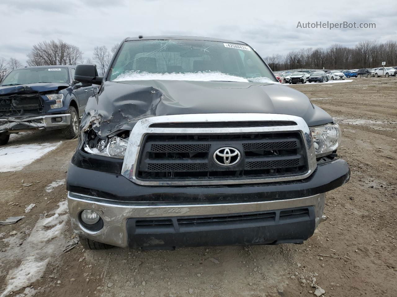 2012 Toyota Tundra Crewmax Sr5 Black vin: 5TFDW5F17CX226366