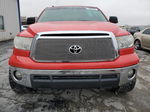 2012 Toyota Tundra Crewmax Sr5 Red vin: 5TFDW5F17CX249100