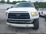 2012 Toyota Tundra Grade 5.7l V8 White vin: 5TFDW5F18CX214744