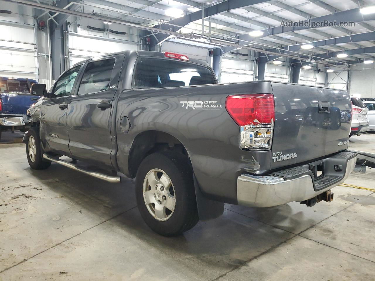 2012 Toyota Tundra Crewmax Sr5 Gray vin: 5TFDW5F1XCX253450