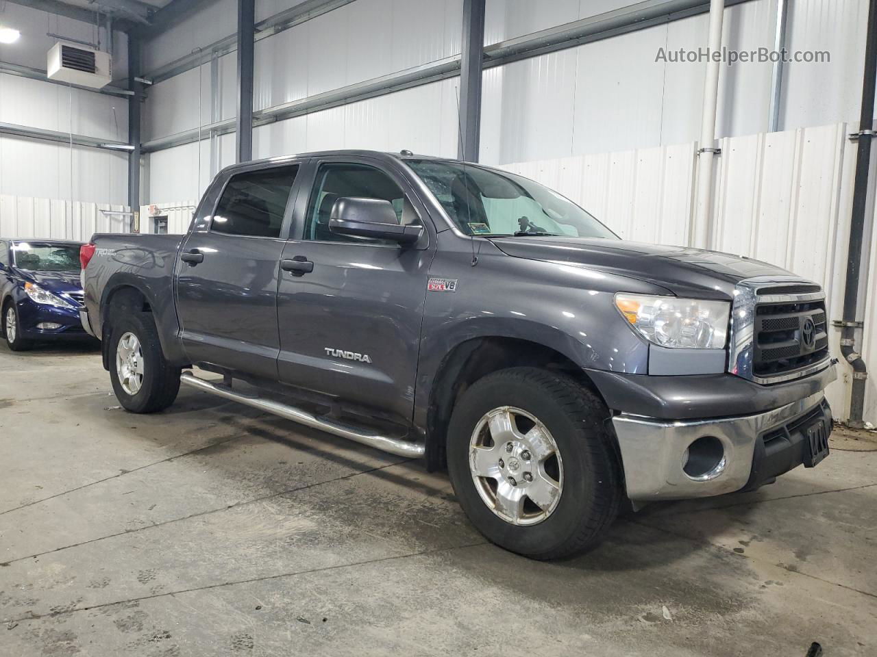 2012 Toyota Tundra Crewmax Sr5 Gray vin: 5TFDW5F1XCX253450