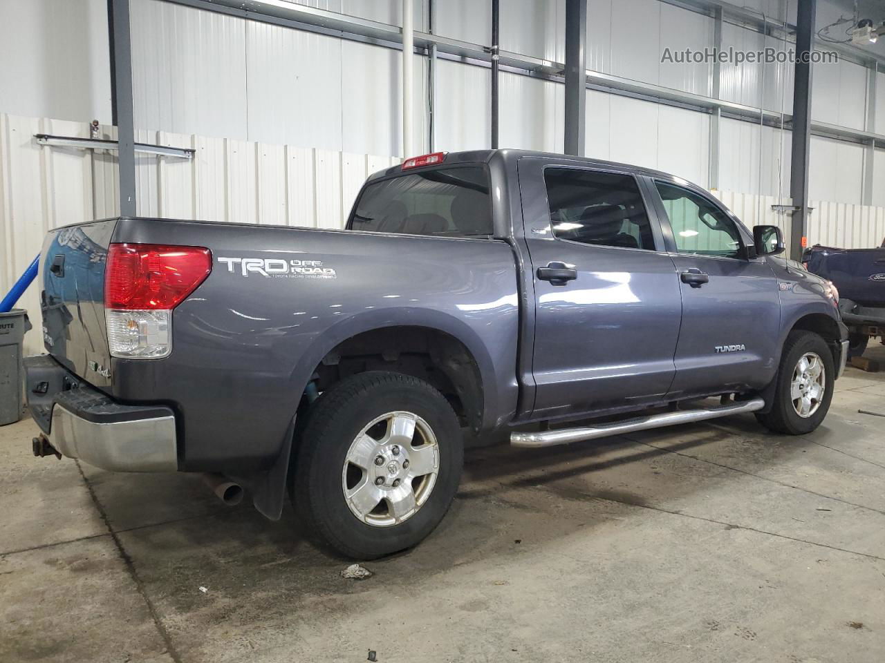 2012 Toyota Tundra Crewmax Sr5 Gray vin: 5TFDW5F1XCX253450