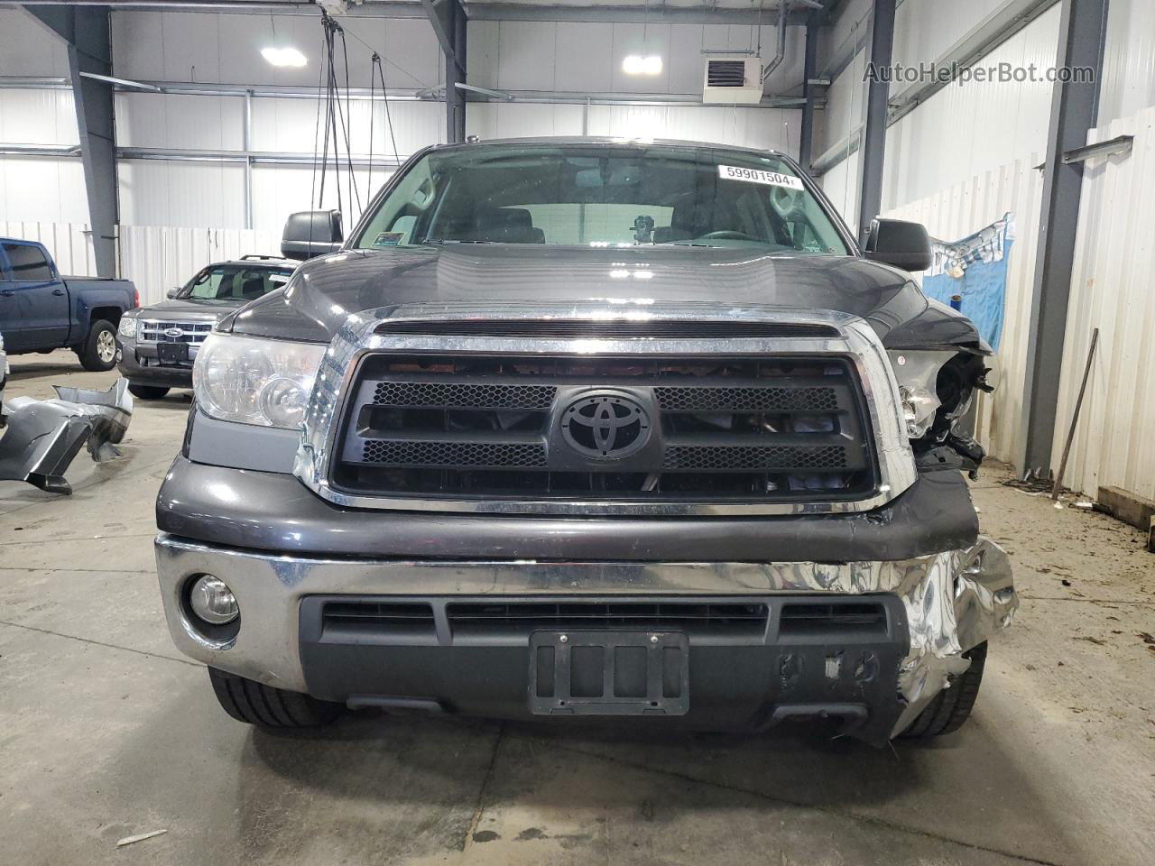 2012 Toyota Tundra Crewmax Sr5 Gray vin: 5TFDW5F1XCX253450