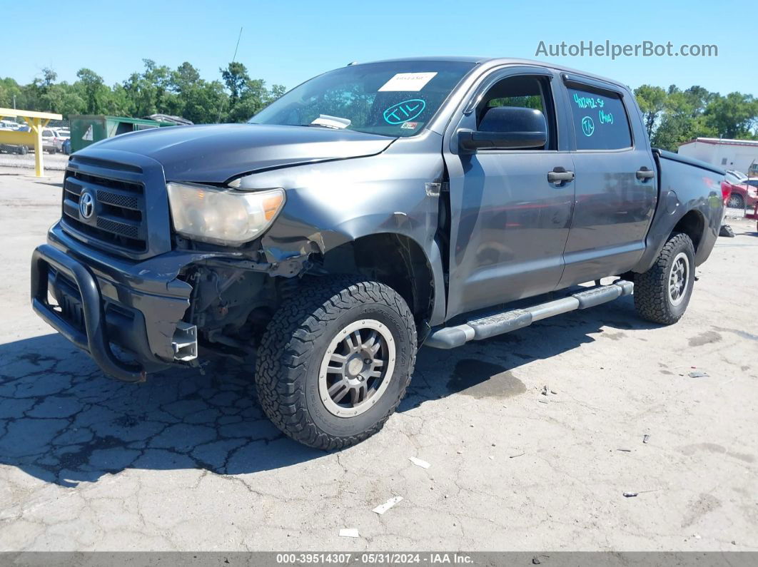 2012 Toyota Tundra Grade 5.7l V8 Gray vin: 5TFDY5F13CX211972