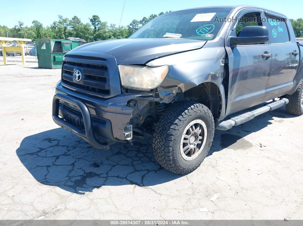 2012 Toyota Tundra Grade 5.7l V8 Gray vin: 5TFDY5F13CX211972