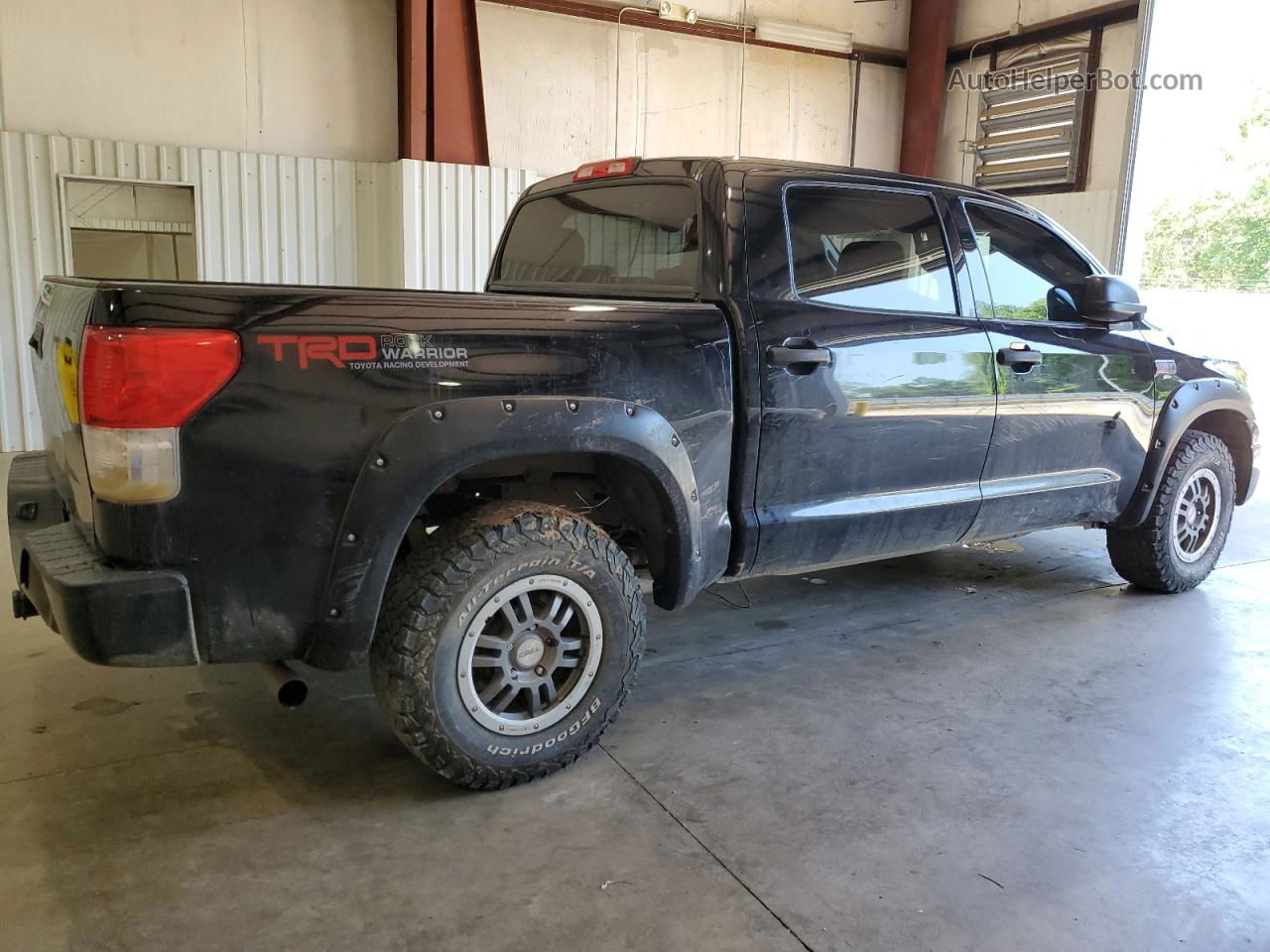 2012 Toyota Tundra Crewmax Sr5 Black vin: 5TFDY5F16CX225025