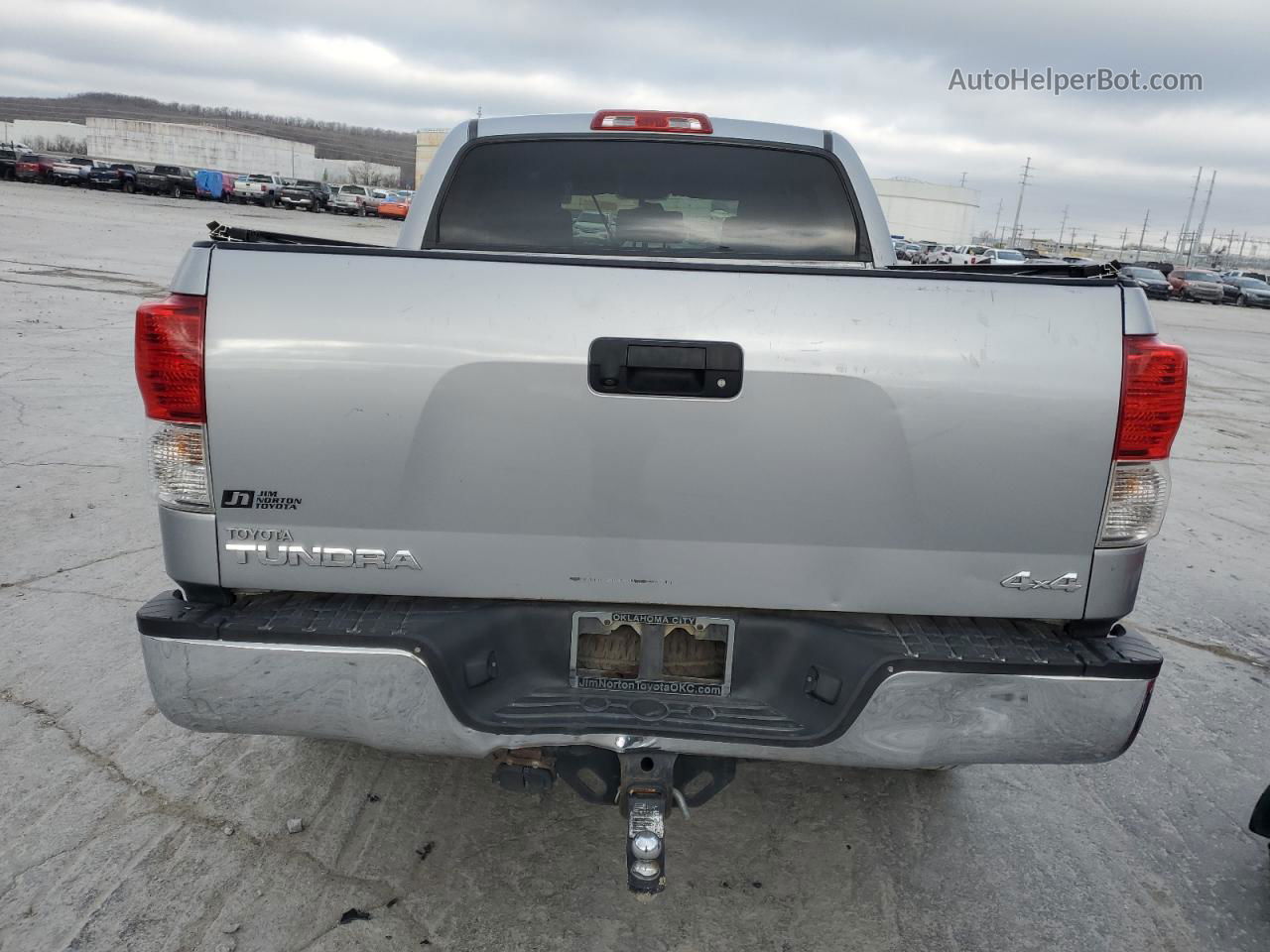 2012 Toyota Tundra Crewmax Sr5 Серый vin: 5TFDY5F16CX230998