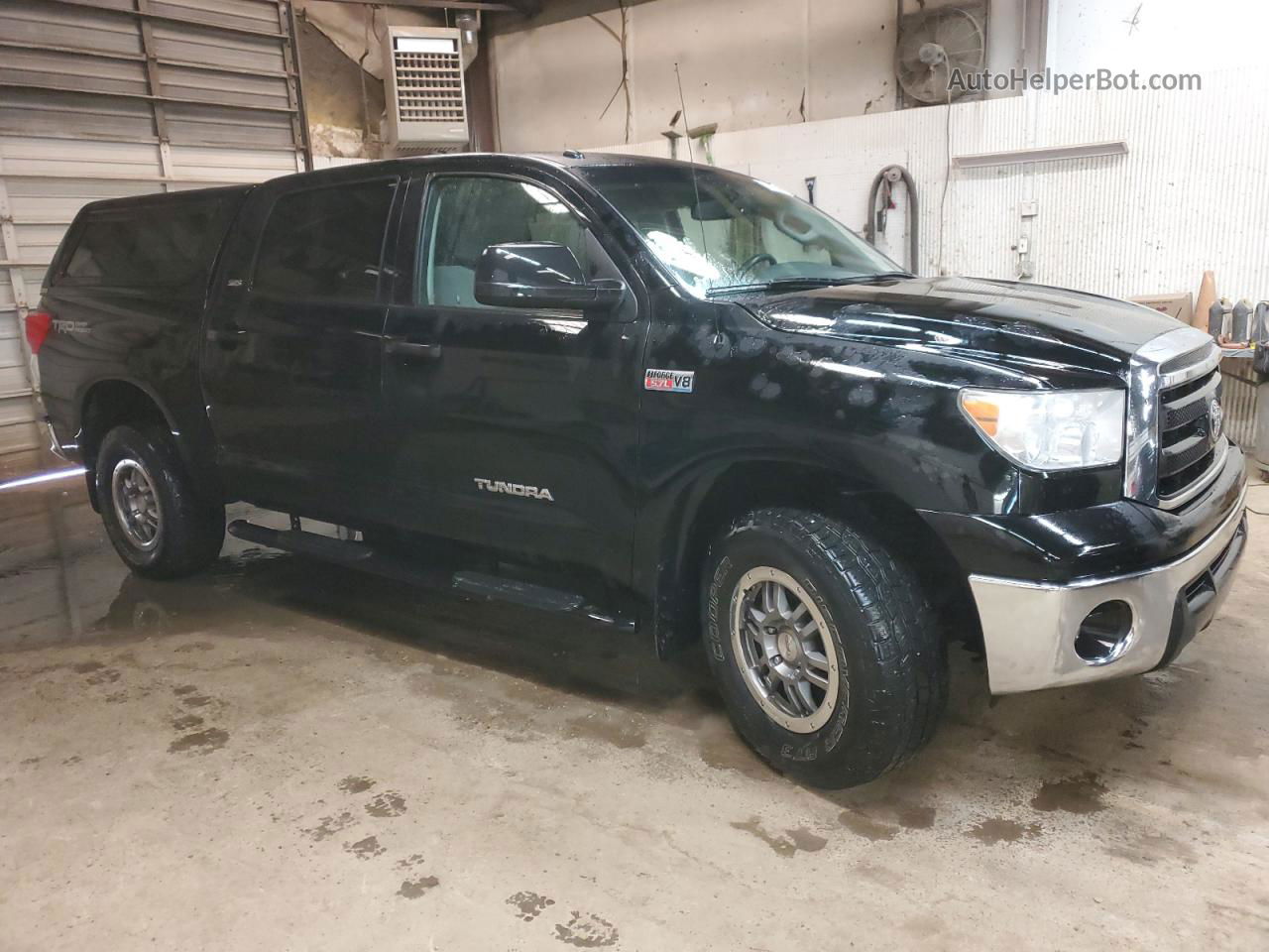 2012 Toyota Tundra Crewmax Sr5 Black vin: 5TFDY5F16CX246876