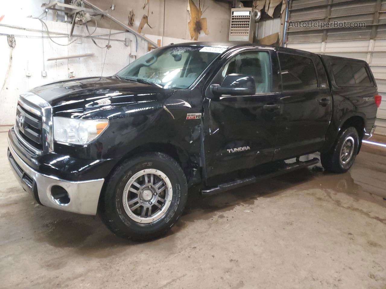 2012 Toyota Tundra Crewmax Sr5 Черный vin: 5TFDY5F16CX246876