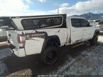 2021 Toyota Tacoma 4wd Sr5/trd Sport White vin: 5TFDZ5BN4MX063273