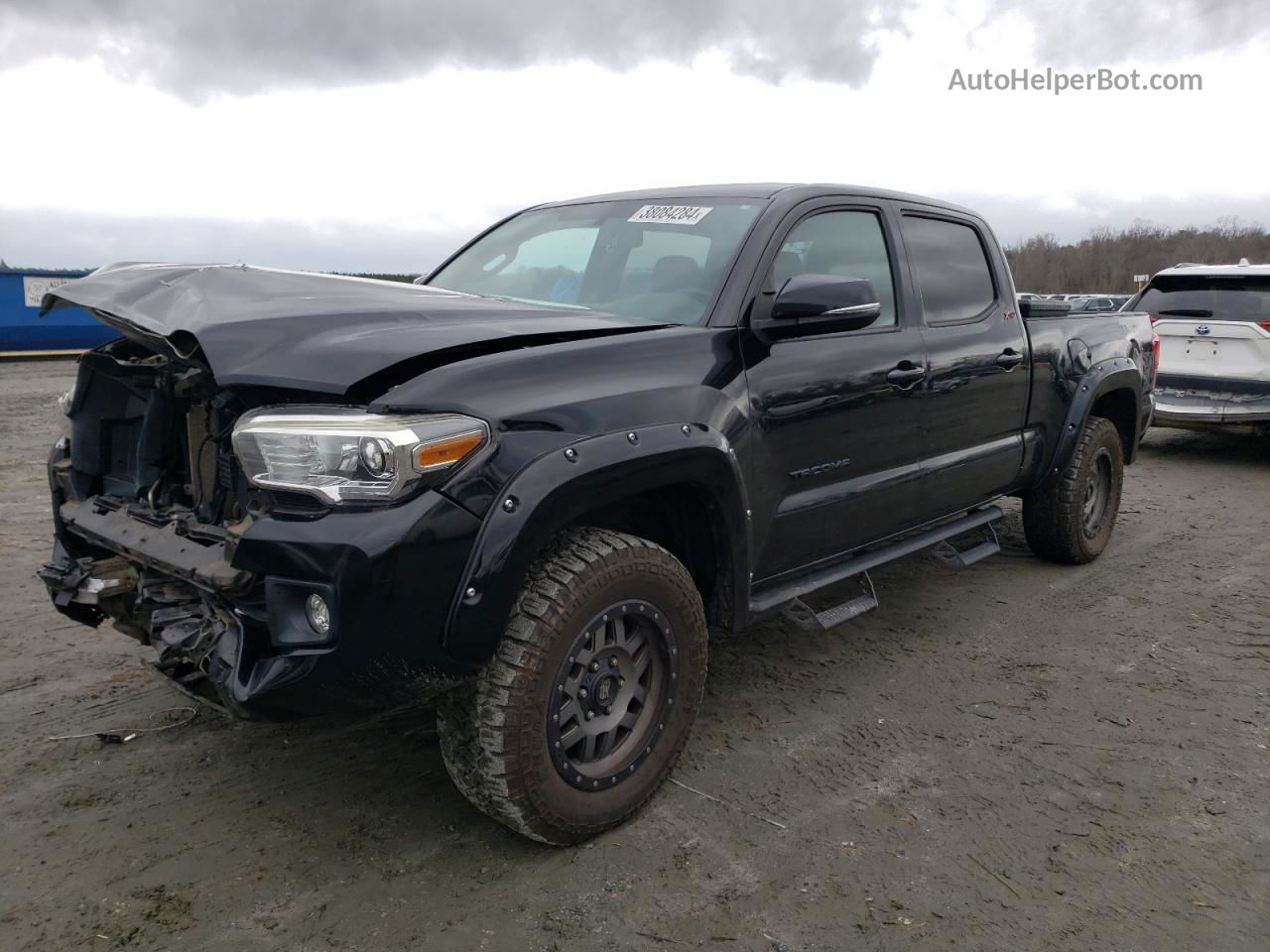 2017 Toyota Tacoma Double Cab Black vin: 5TFDZ5BN5HX024021