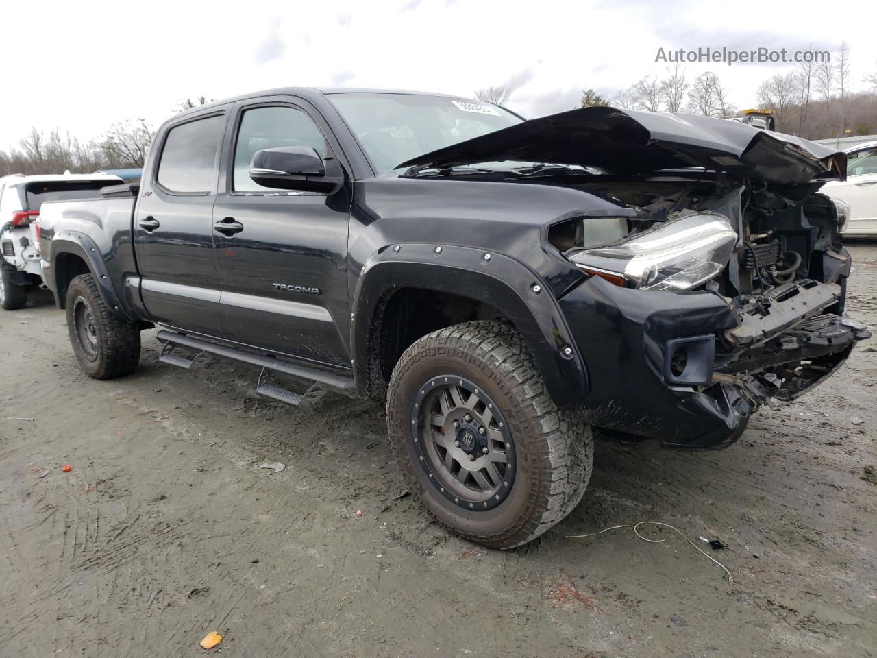 2017 Toyota Tacoma Double Cab Black vin: 5TFDZ5BN5HX024021