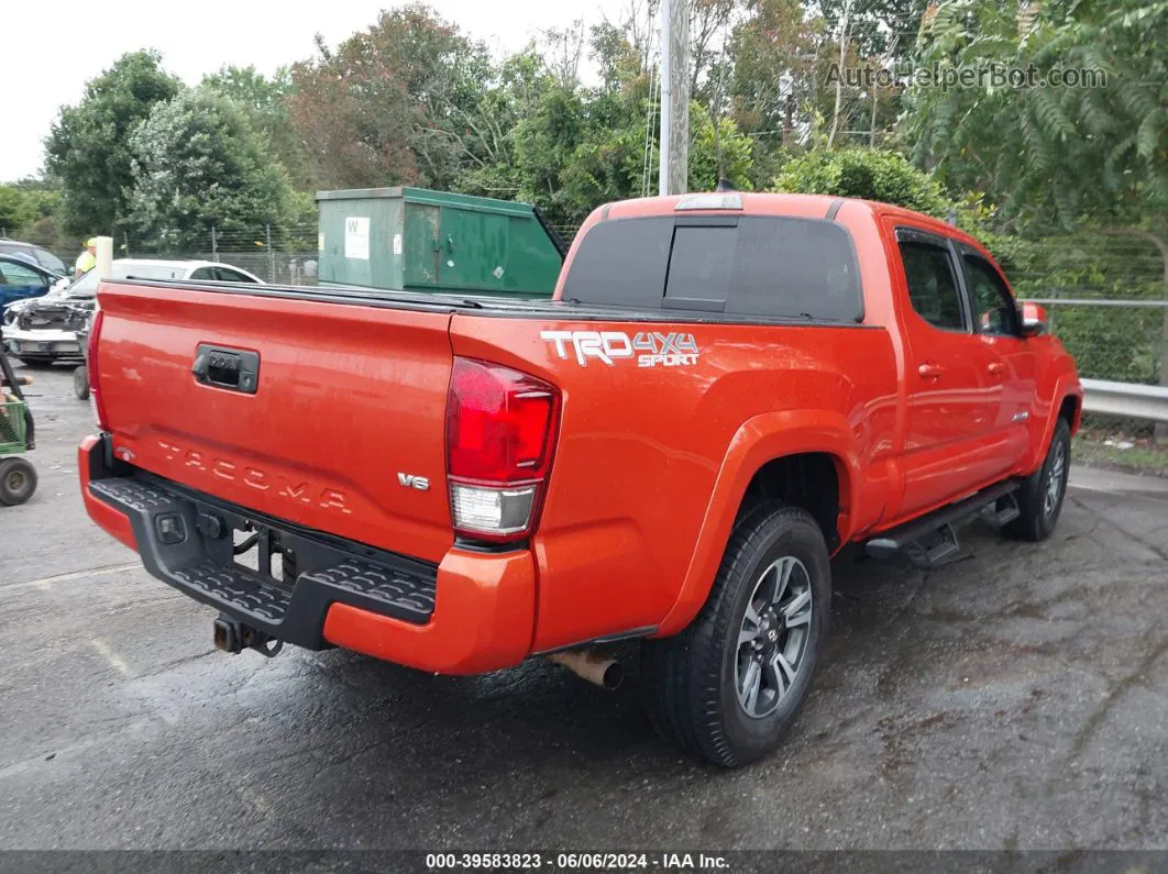 2017 Toyota Tacoma Trd Sport Orange vin: 5TFDZ5BN7HX014946