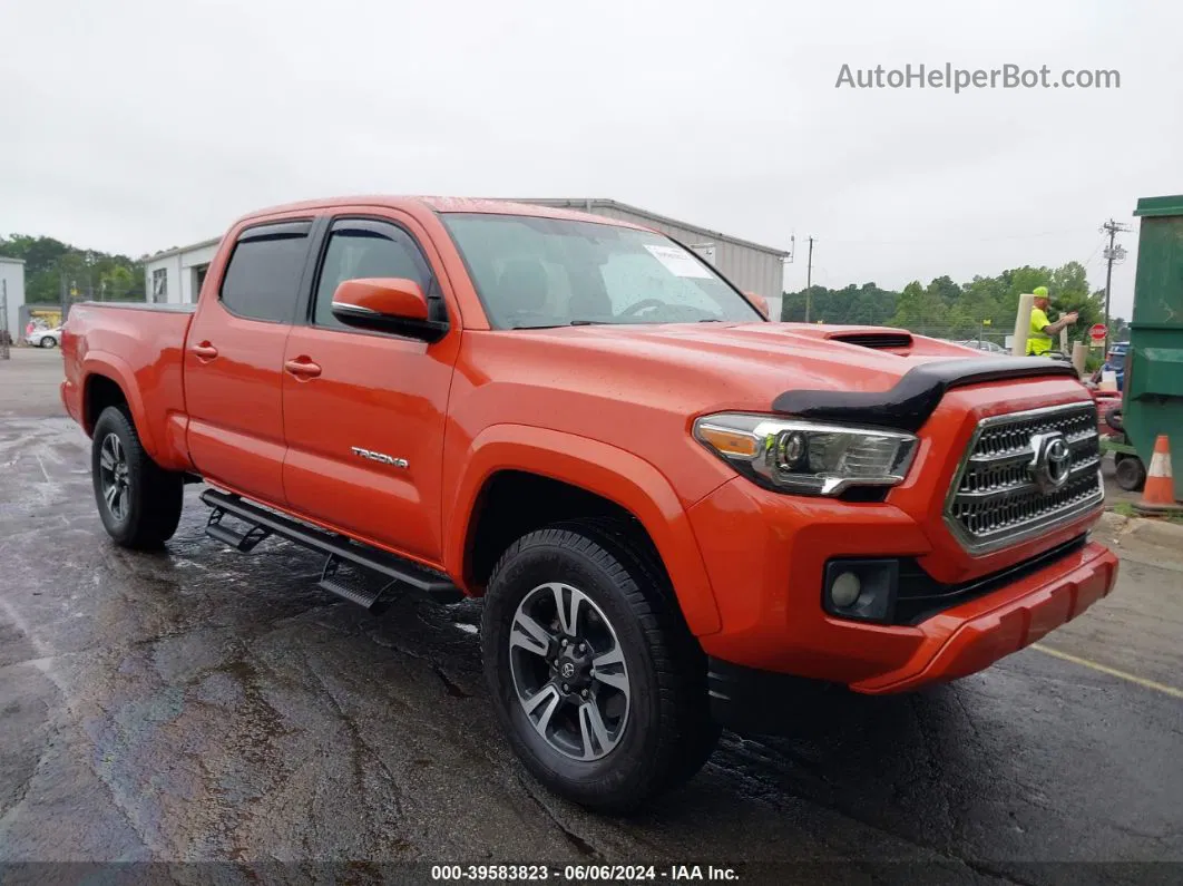 2017 Toyota Tacoma Trd Sport Оранжевый vin: 5TFDZ5BN7HX014946