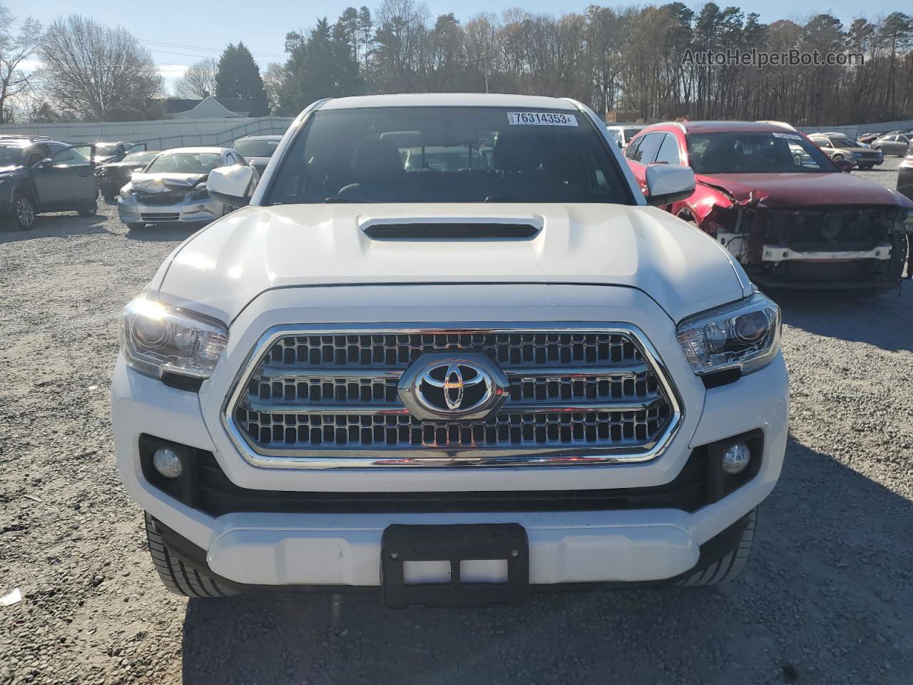 2017 Toyota Tacoma Double Cab White vin: 5TFDZ5BN8HX016799