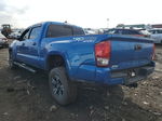 2017 Toyota Tacoma Double Cab Blue vin: 5TFDZ5BNXHX019297