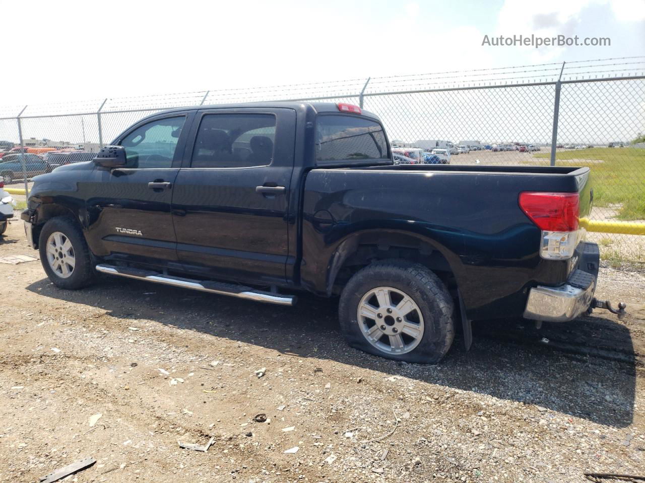 2012 Toyota Tundra Crewmax Sr5 Black vin: 5TFEM5F10CX041490