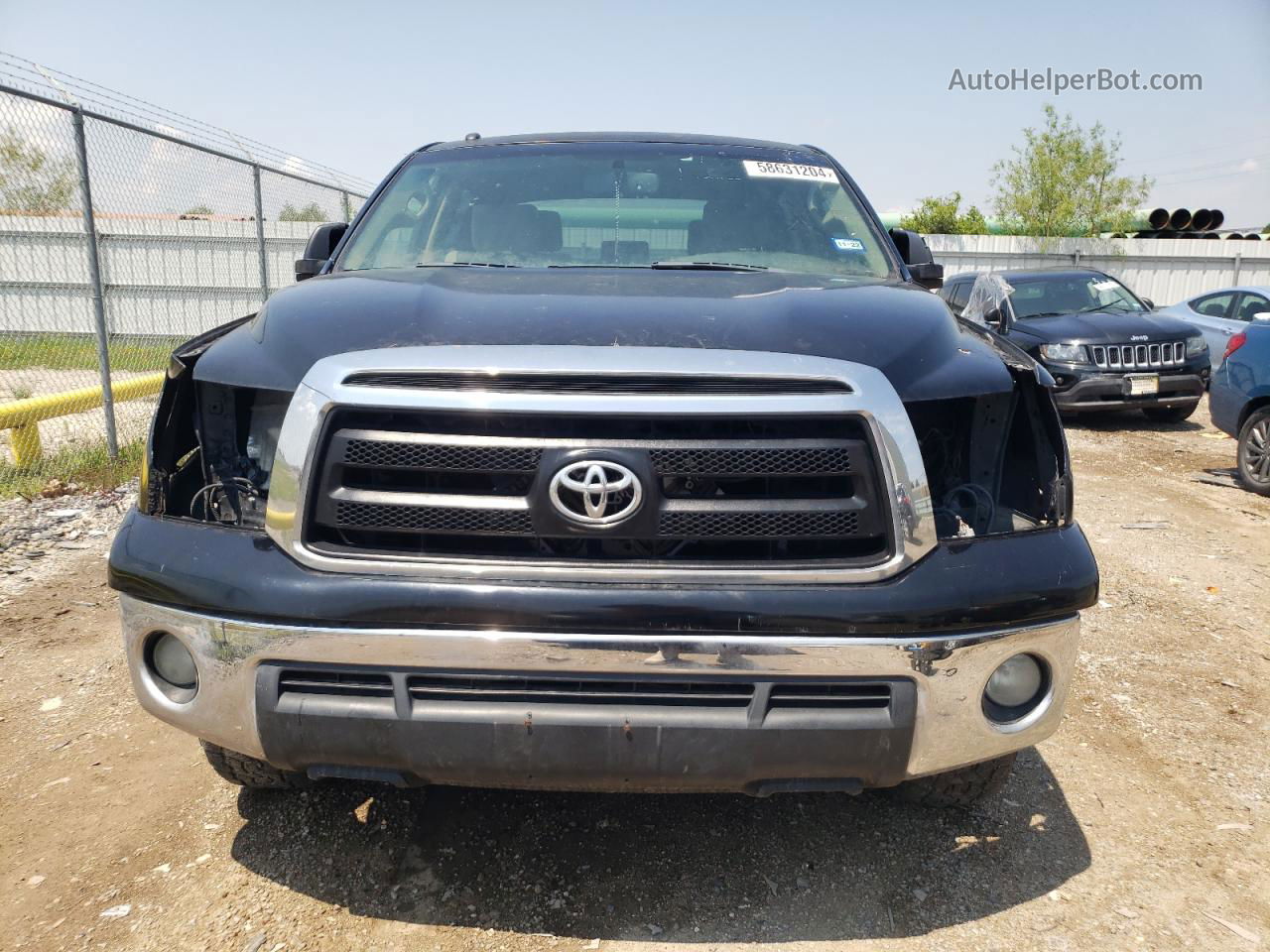 2012 Toyota Tundra Crewmax Sr5 Black vin: 5TFEM5F10CX041490