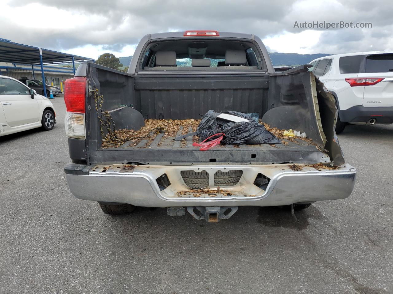 2012 Toyota Tundra Crewmax Sr5 Gray vin: 5TFEM5F11CX051784