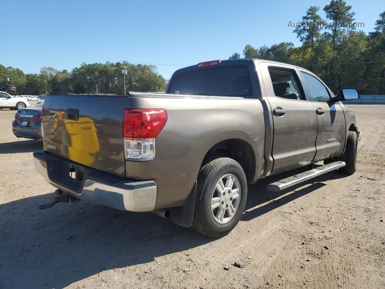 2012 Toyota Tundra Crewmax Sr5 Brown vin: 5TFEM5F12CX036887