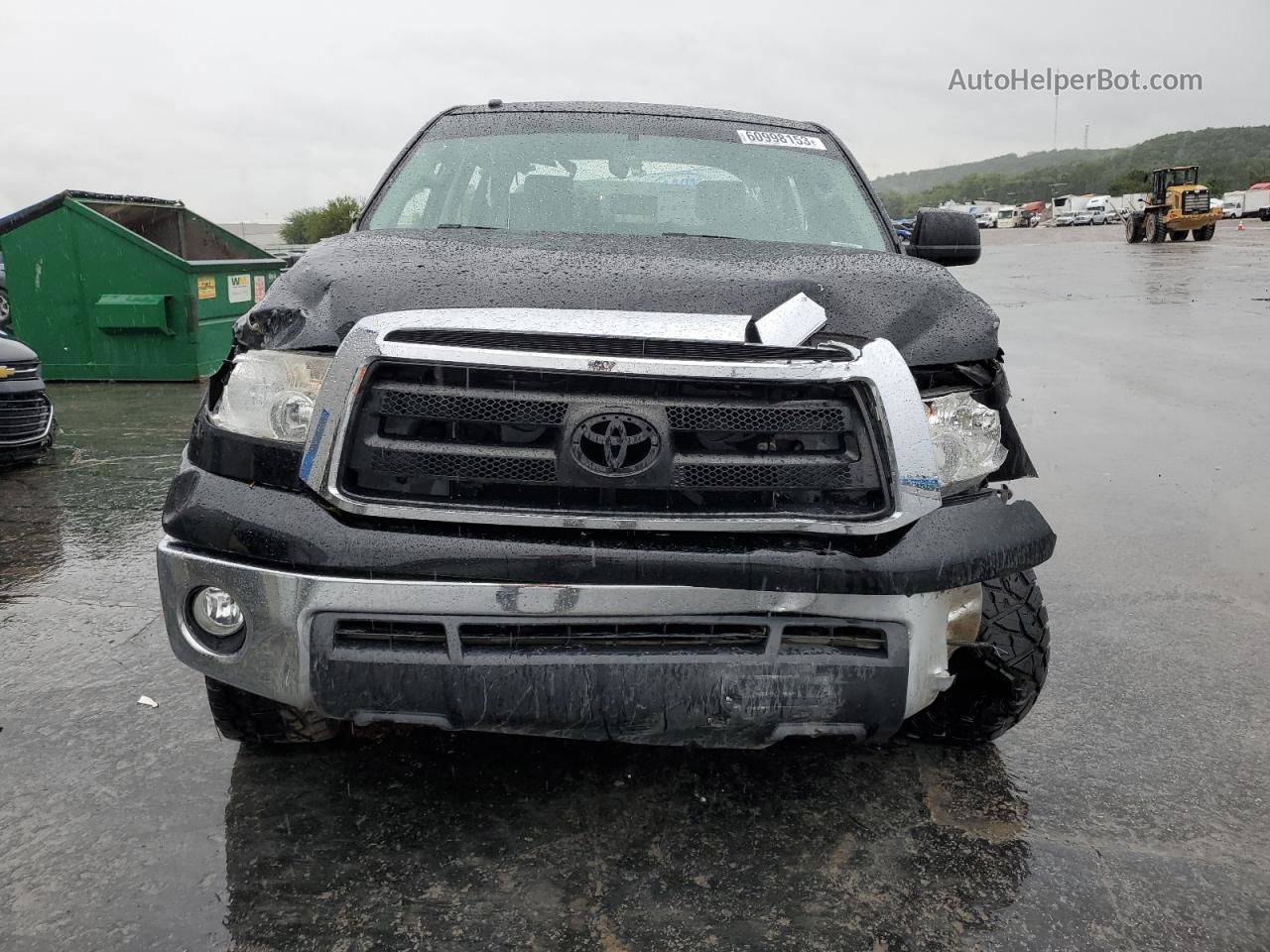 2012 Toyota Tundra Crewmax Sr5 Black vin: 5TFEM5F13CX036431