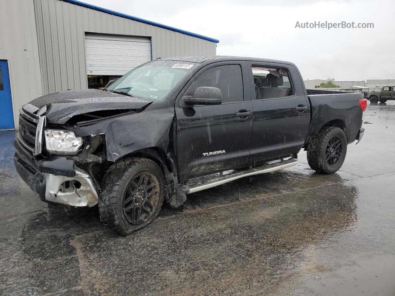 2012 Toyota Tundra Crewmax Sr5 Black vin: 5TFEM5F13CX036431