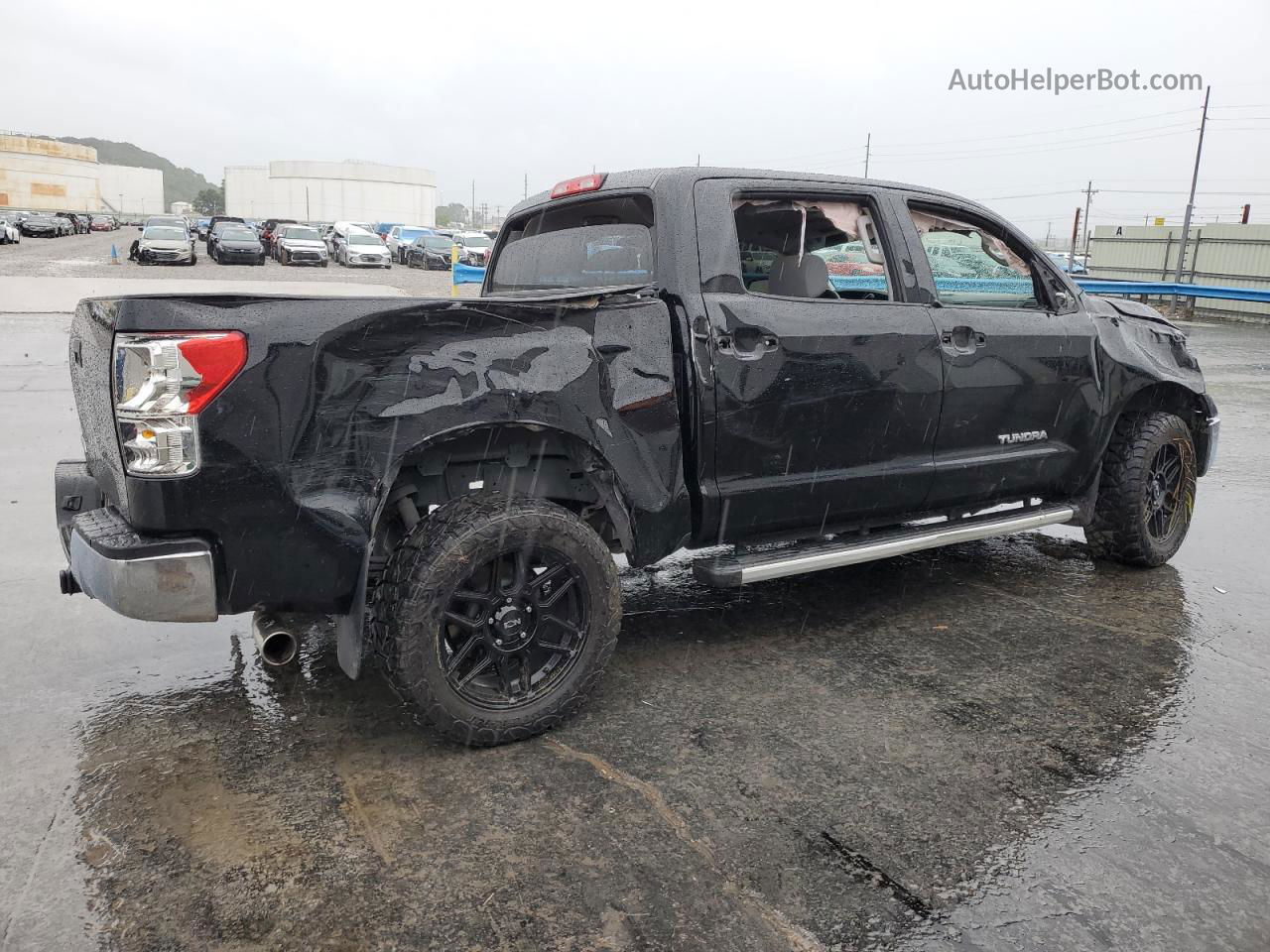 2012 Toyota Tundra Crewmax Sr5 Black vin: 5TFEM5F13CX036431