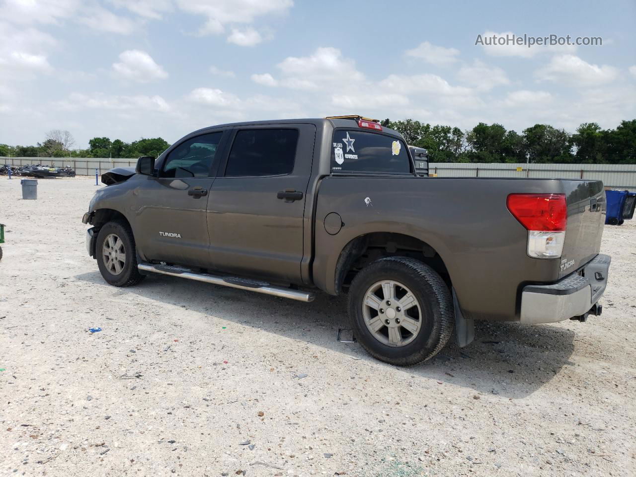 2012 Toyota Tundra Crewmax Sr5 Коричневый vin: 5TFEM5F14CX048135