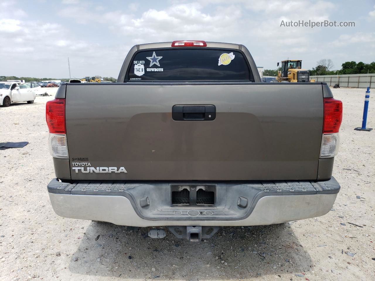 2012 Toyota Tundra Crewmax Sr5 Brown vin: 5TFEM5F14CX048135