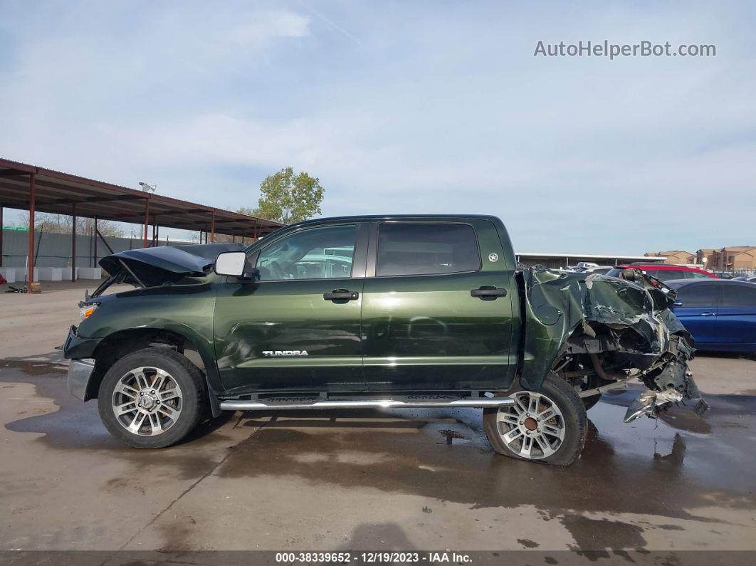 2012 Toyota Tundra Grade 4.6l V8 Зеленый vin: 5TFEM5F14CX049205