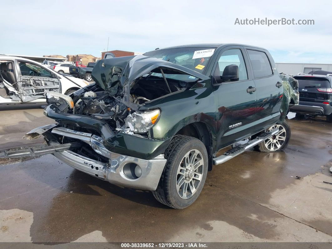 2012 Toyota Tundra Grade 4.6l V8 Зеленый vin: 5TFEM5F14CX049205