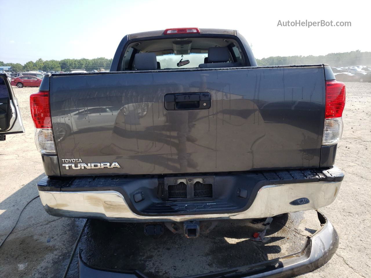 2012 Toyota Tundra Crewmax Sr5 Серый vin: 5TFEM5F15CX050427