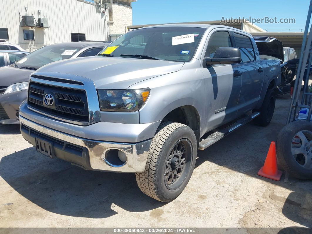 2012 Toyota Tundra Grade 4.6l V8 Silver vin: 5TFEM5F16CX042739