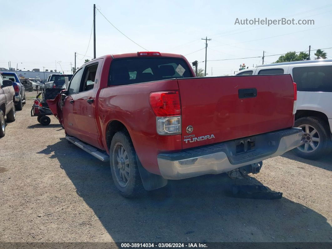 2012 Toyota Tundra Grade 4.6l V8 Red vin: 5TFEM5F17CX038229