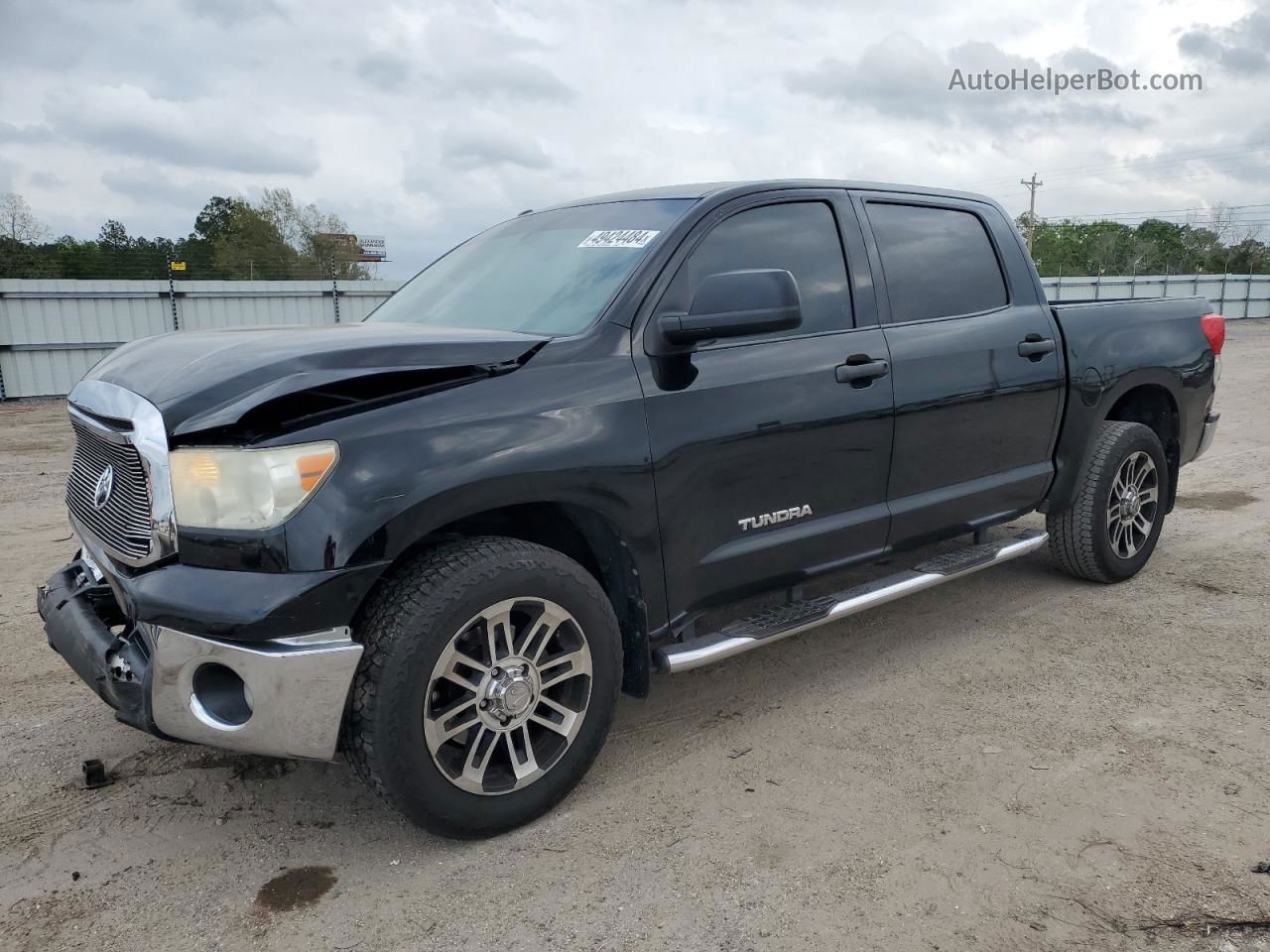 2012 Toyota Tundra Crewmax Sr5 Black vin: 5TFEM5F19CX043237