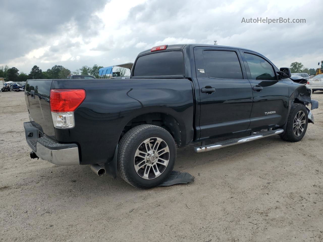 2012 Toyota Tundra Crewmax Sr5 Черный vin: 5TFEM5F19CX043237