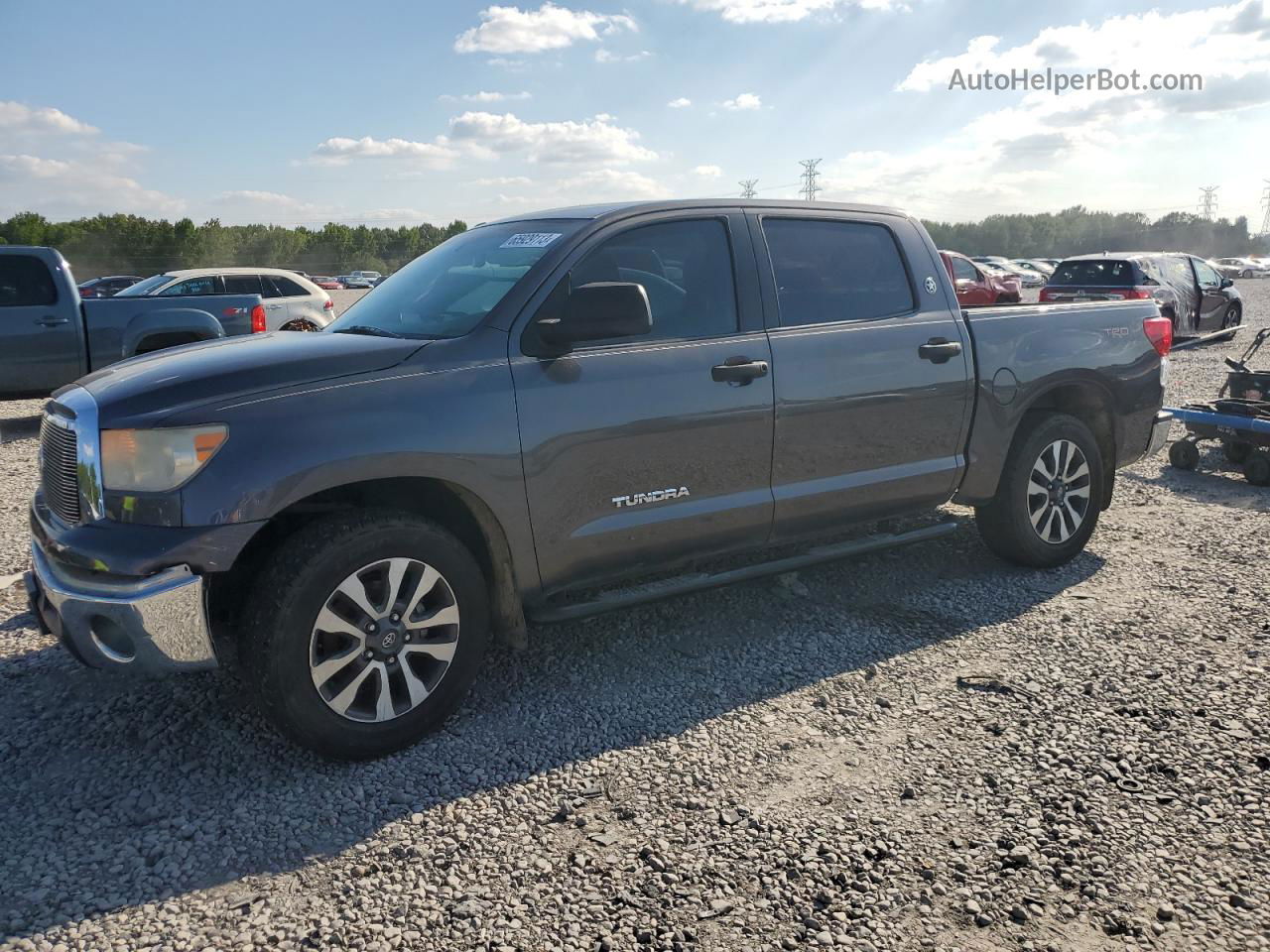 2012 Toyota Tundra Crewmax Sr5 Charcoal vin: 5TFEM5F19CX050429