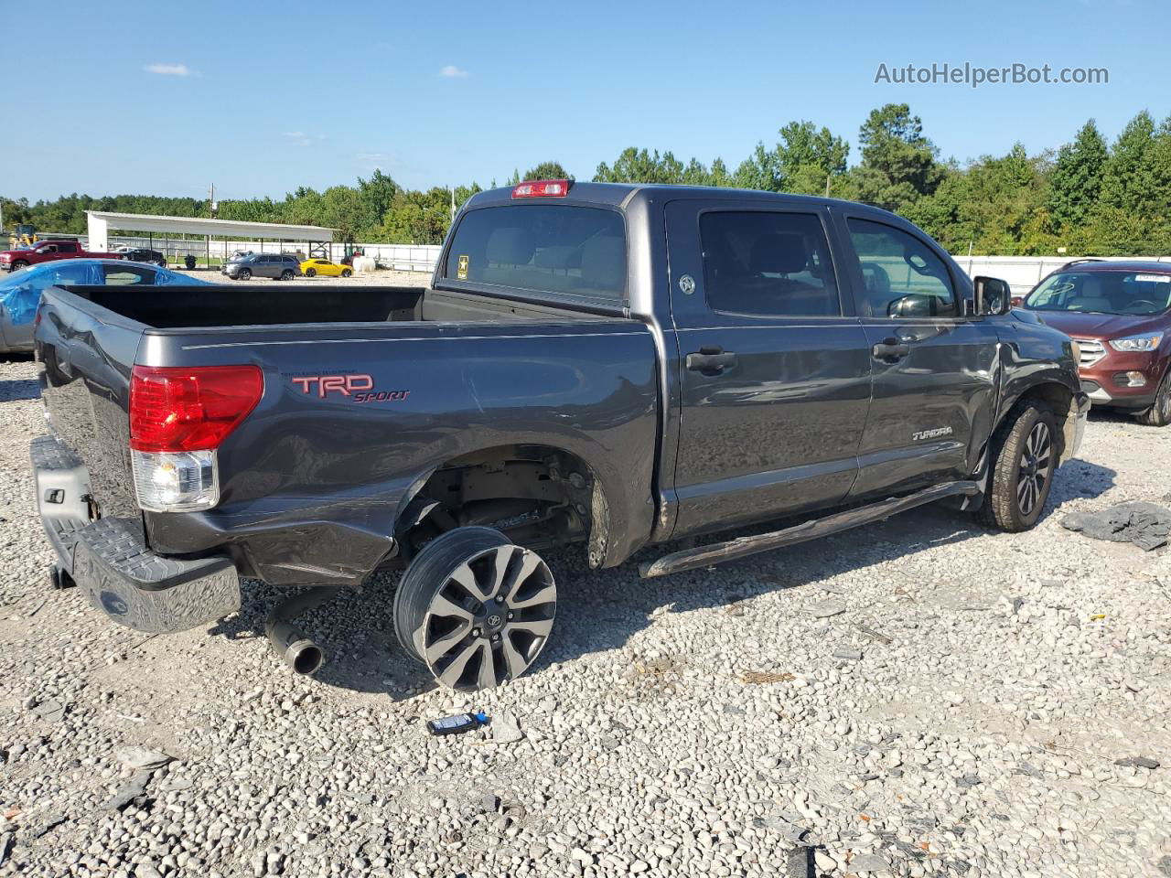 2012 Toyota Tundra Crewmax Sr5 Charcoal vin: 5TFEM5F19CX050429